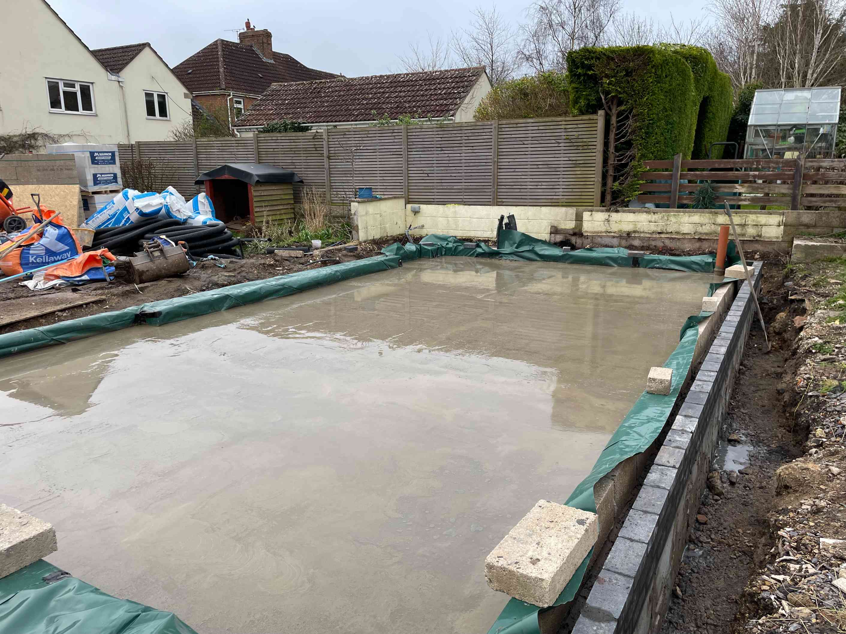 Brick and stone repair detail