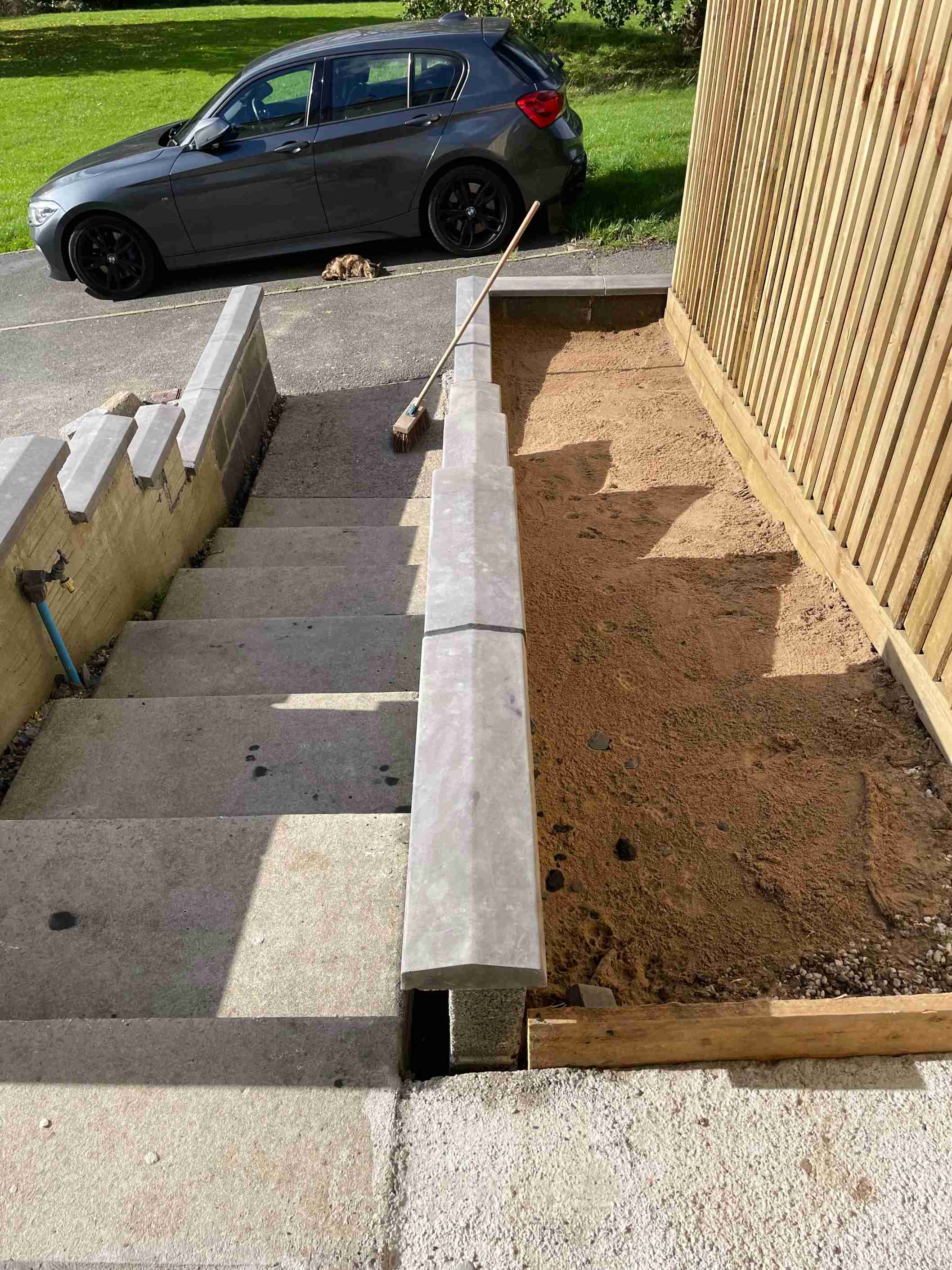Wall coping and masonry finish